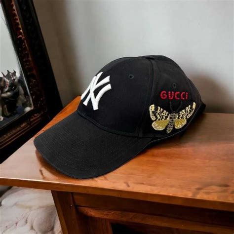 new era gucci casquette|Gucci bucket hat.